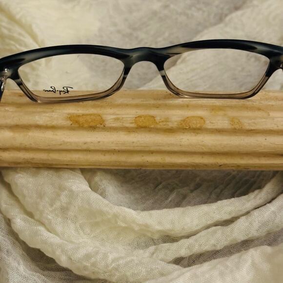 Ray Ban Eyeglasses RB 5279 5540 Grey Horn Optical Frame 53-18-145 Plastic Unisex - Picture 10 of 13